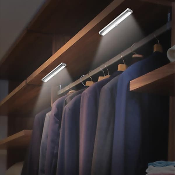LED lampe med bevægelsessensor White one size