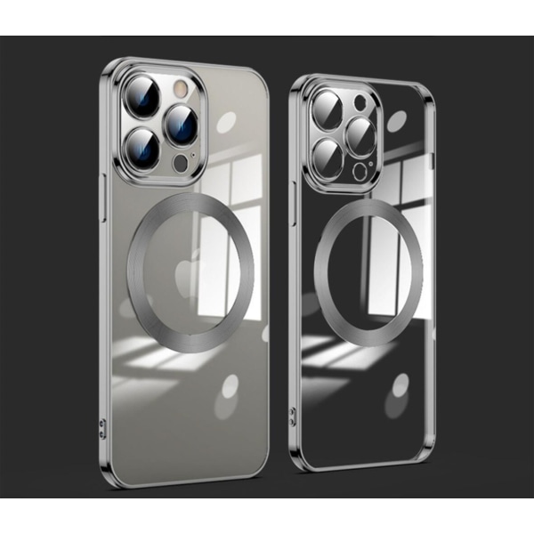 Electro MagSafe mobiltaske - Sølv Silver one size