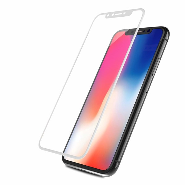 3D skærmbeskytter i hærdet glas til iPhone X/Xs Black