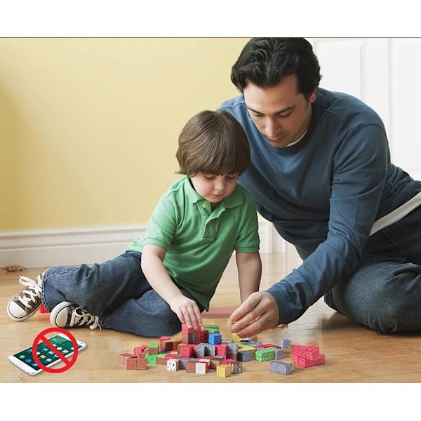 Magneettiset rakennuspalikat 100 kpl - lelu kaikille