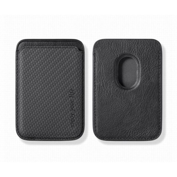 MagSafe iPhone Cover med Kortholder Black one size
