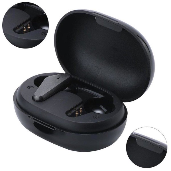 Bluetooth vedenpitävät langattomat TWS-kosketuskuulokkeet H580 Black one size