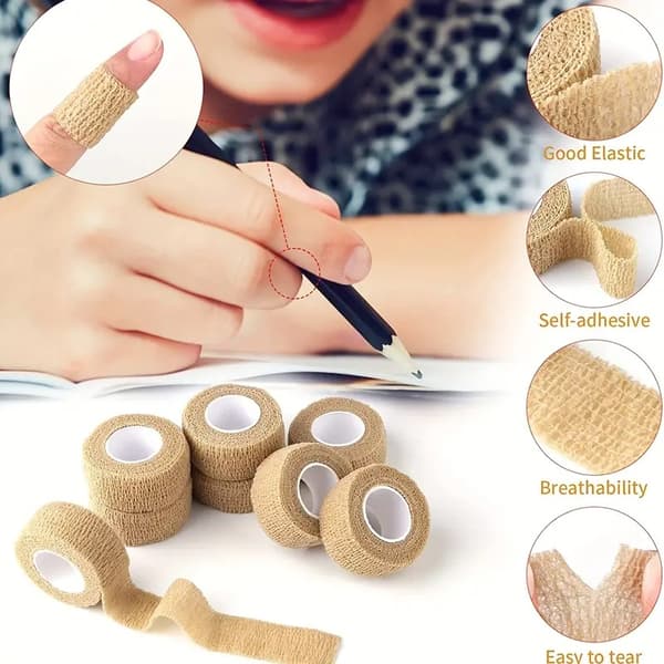 Itsekiinnittyvä urheiluside 5-pack Beige