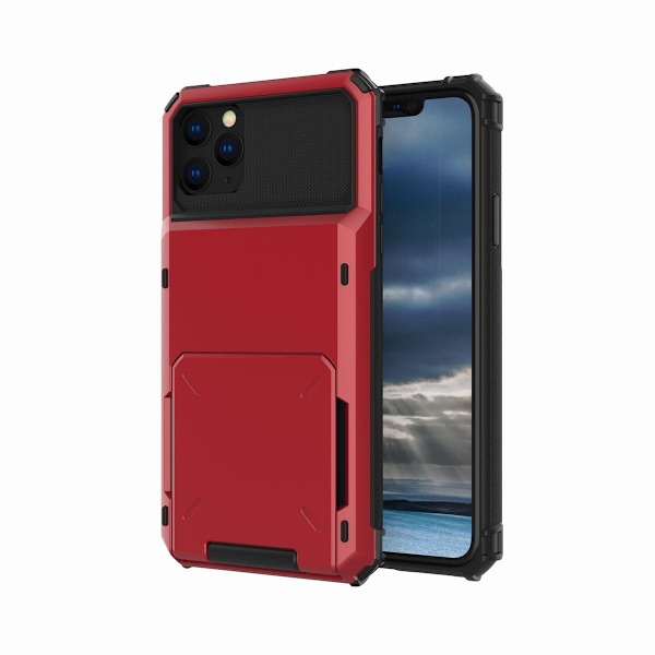 Iskunkestävä, kestävä case Cover Pro Maxille Red