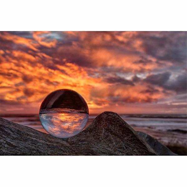Krystalkugle - 50 mm Transparent