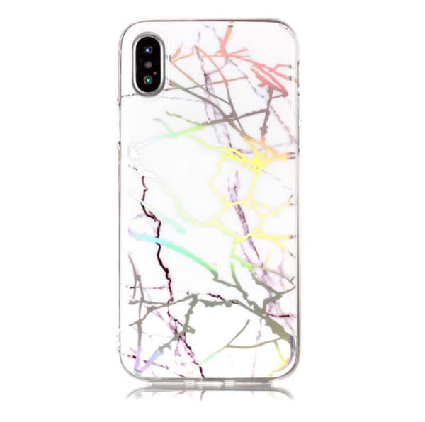 Laser marmorikuori iPhone XR:lle Black