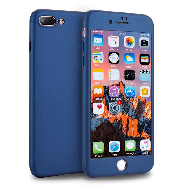 PC Case 360 iPhone 7/8 Blå