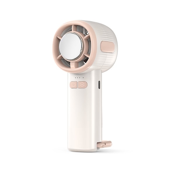 Bærbar Blæser med TEC-køling – Sort & Hvid, 3 Hastigheder Cooling - White Cooling - White