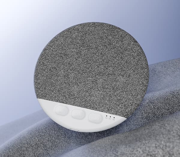 Bluetooth Sovehøjttaler med White Noise & Timer Grey