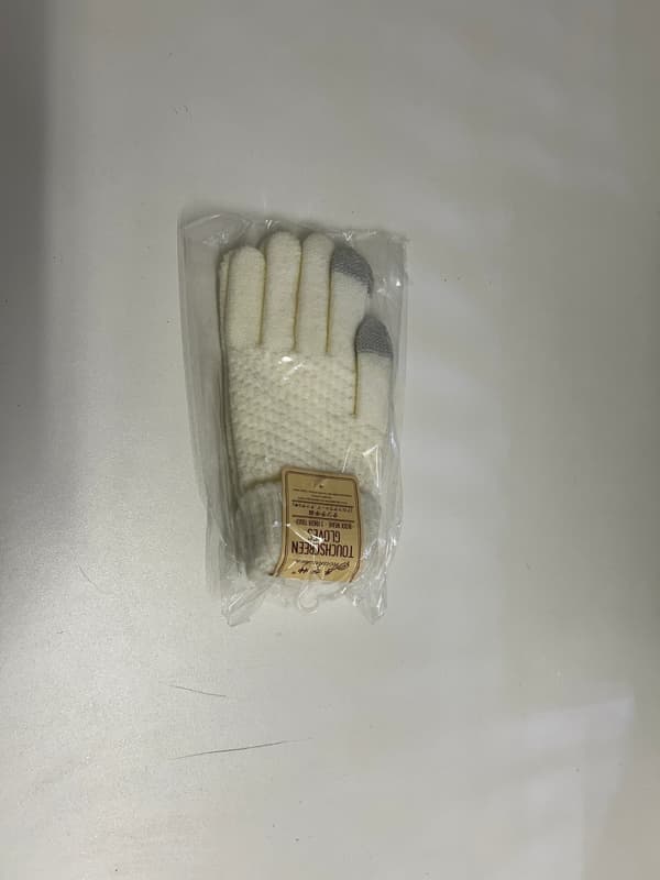 Touchscreen-hansker for smarttelefon White one size
