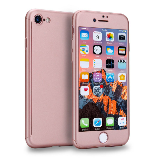 PC Case 360 iPhone 6+ Rosa guld