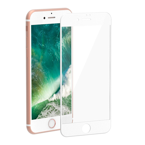 3D skærmbeskytter i hærdet glas til iPhone 6 White one size