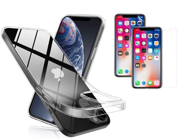 Gennemsigtig TPU -etui til iPhone 11 Pro Max Transparent one size