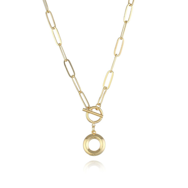 Ketju kirjaimella A-Z Gold one size