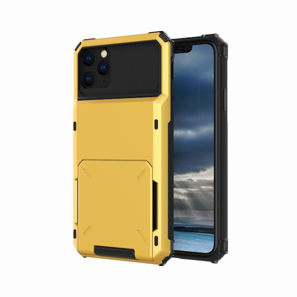 Shockproof Rugged Case Cover till Iphone 11 Pro grå