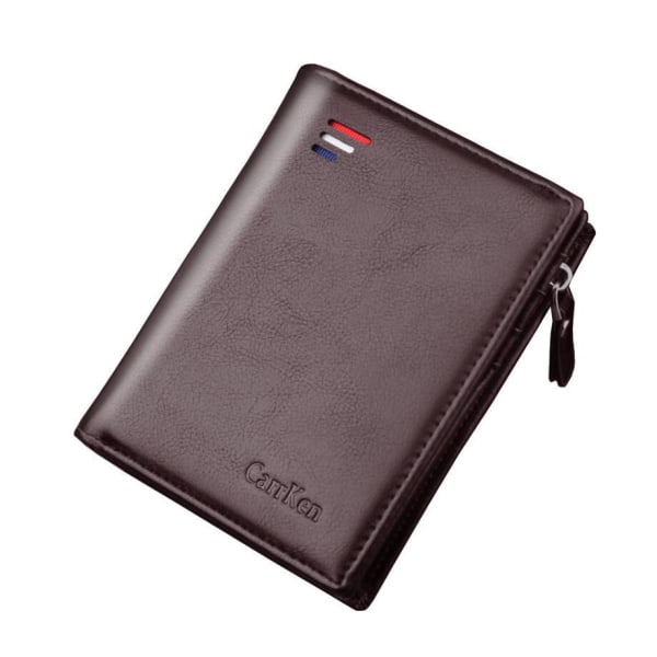 Lommebok for menn med RFID-beskyttelse fra CarrKen Dark brown one size