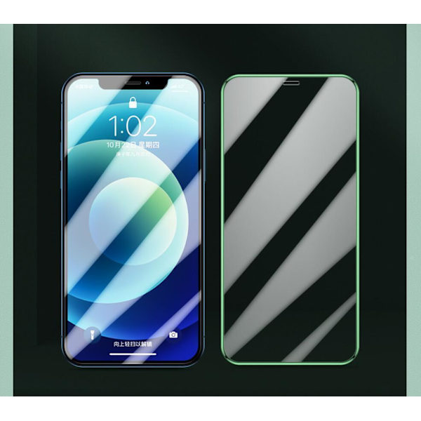 Selvlysende skjermbeskytter i herdet glass - 2-pakning Transparent XS Max/11 Pro Max