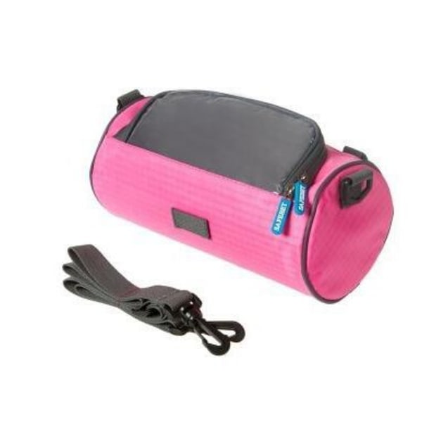 Sykkelbag for styret Pink one size