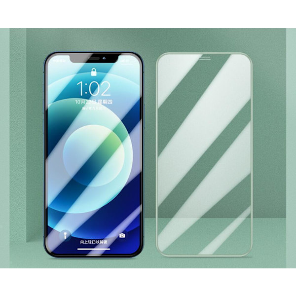 Selvlysende skjermbeskytter i herdet glass - 2-pakning Transparent XS Max/11 Pro Max