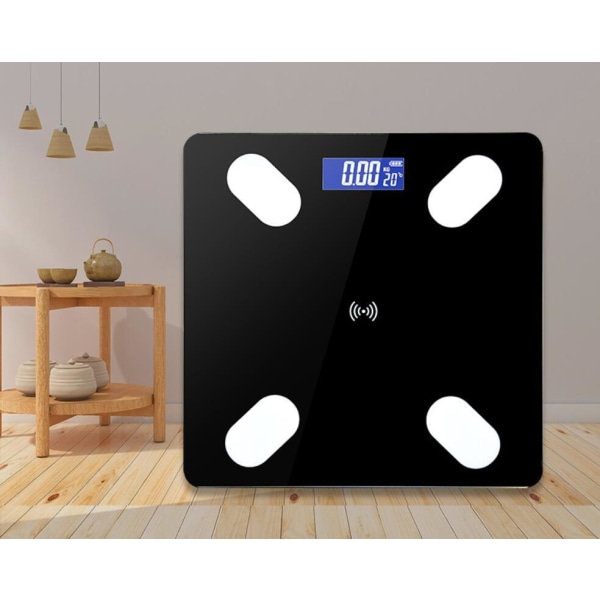 Bluetooth Smart Scale APP BT White one size