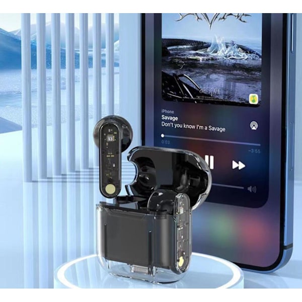 FrostAudio™ Bluetooth-kuulokkeet Black one size