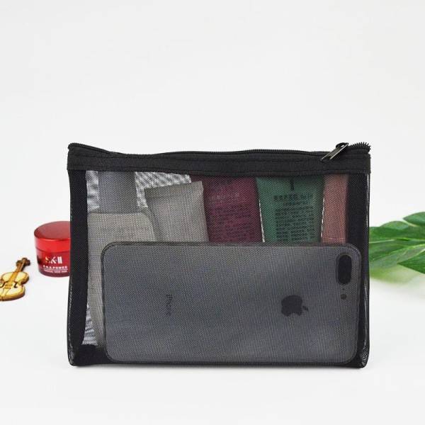 3-pack unisexnecessærer til researtikler & din mindre elektronik Black one size