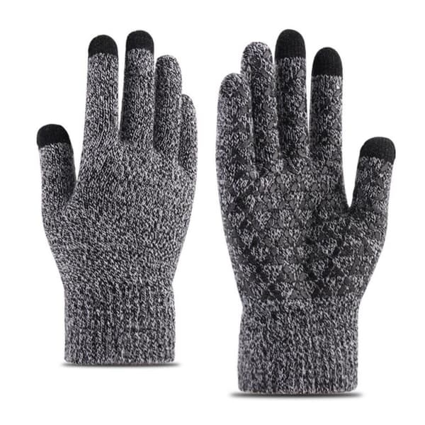 iWinter Kosketusnäyttöhanskat Grey one size