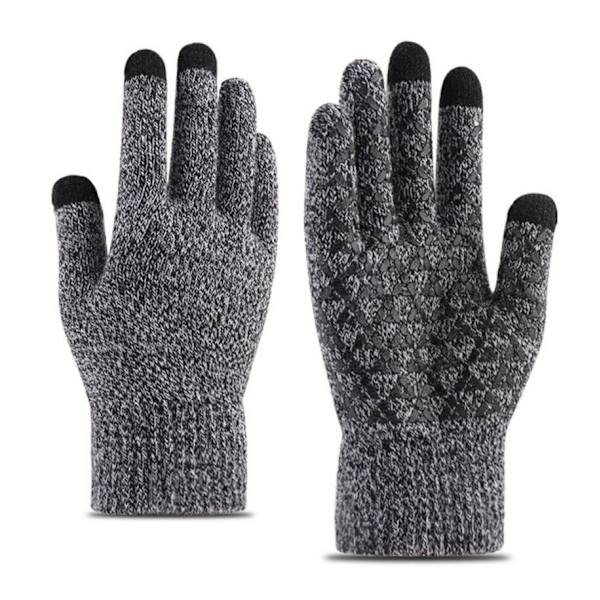 Touchfingervantar från iWinter grå one size