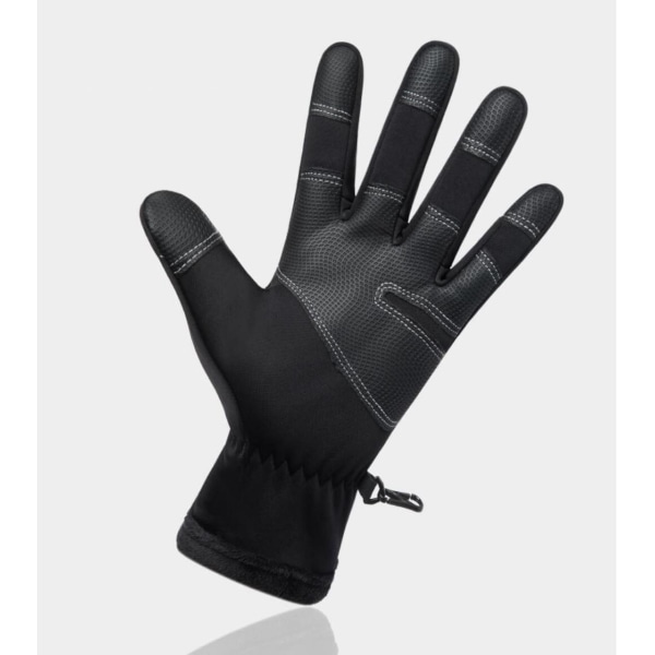 Unisex Touchscreen Handskar 9063 - Varmt och vindtätt Svart M