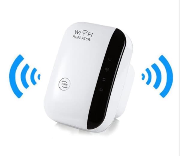 WiFi-förstärkare för bättre trådlöst nätverk Vit one size