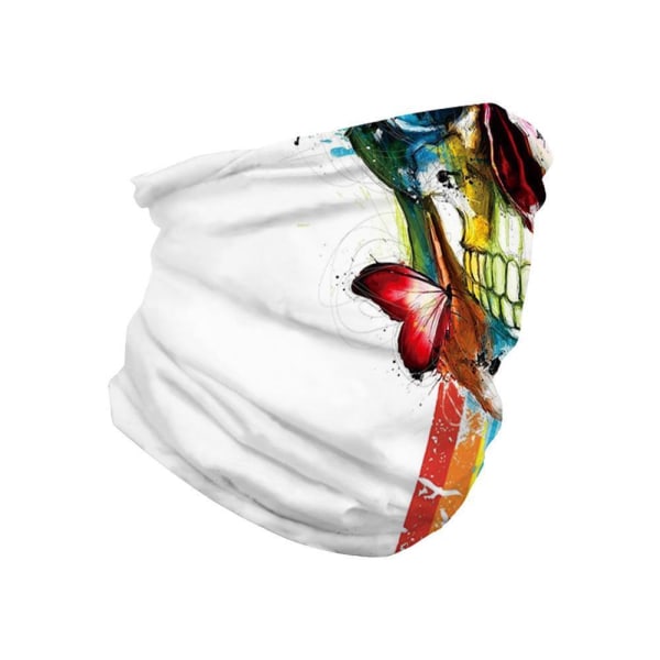 Skull Bandana - Stilfuld Multifunktionel Tørklæde White one size
