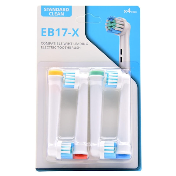 Erstatningshoder Kompatible med Braun Oral-B, 8-pakning 8-pack - Normal