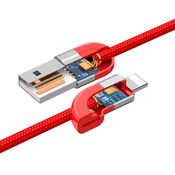 Baseus Couple-cable Lightning multifärg one size