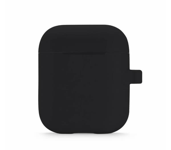 Silikonisuoja AirPods 1 ja 2 -sarjoille Black one size