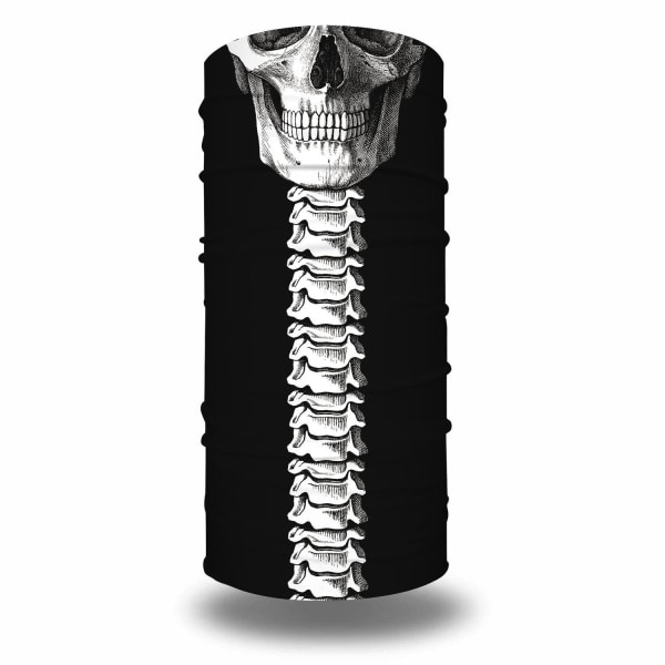 Skull Bandana - Stilfuld Multifunktionel Tørklæde Grey one size