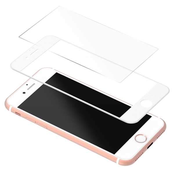 3D -karkaistu lasi näytönsuoja iPhone 6+/6s+-puhelimelle Black one size