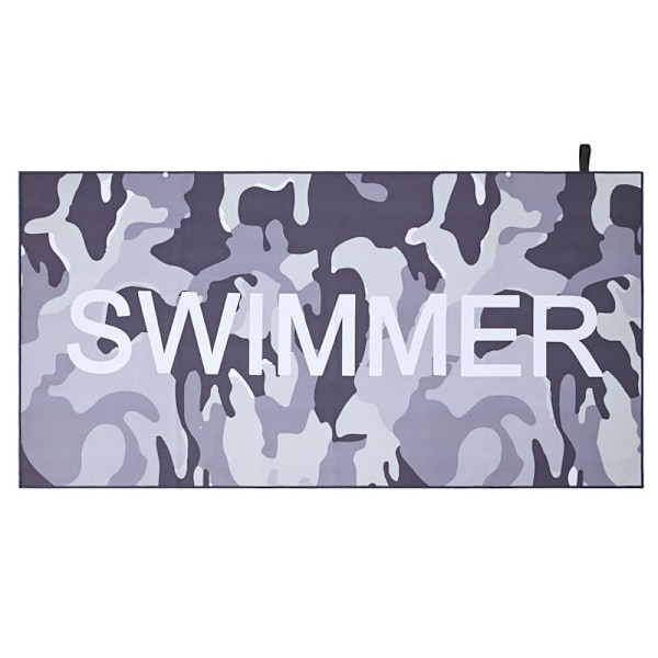 Nopeasti kuivuva rantapyyhe mikrokuitua – 150x70 cm Swimmer - Blue