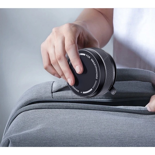 Magnetisk mobilhållare bil – vakuumsug & 360° rotation Svart
