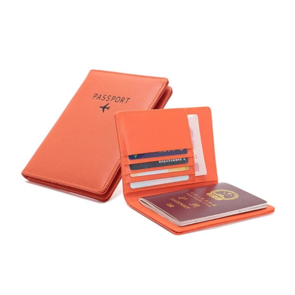 RFID reseplånbok i tre färger Svart one size