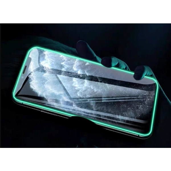 Selvlysende skjermbeskytter i herdet glass - 2-pakning Transparent 12/12 Pro