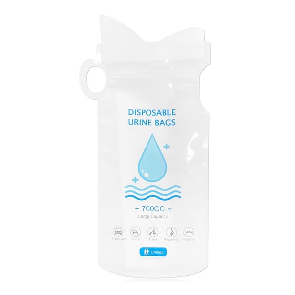 Nødurinal- og Opkastpose - 700ml Engangs Unisex