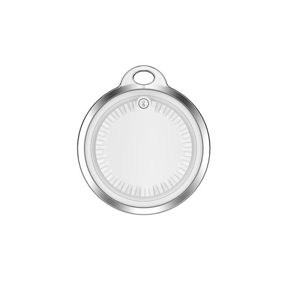 SafeTrak Elite - Apple MFi-certificeret Tracker til iPhone White