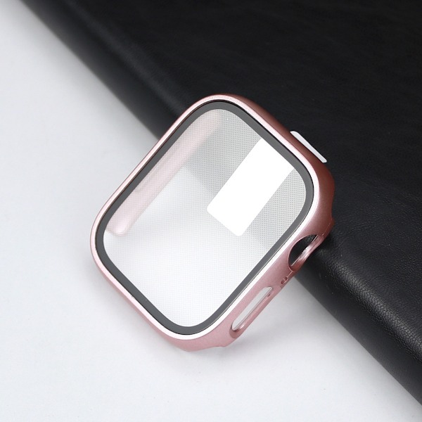 Apple Watch Shell + Glasbeskyttelse - Fuld beskyttelse 38mm - 1pack - Rose