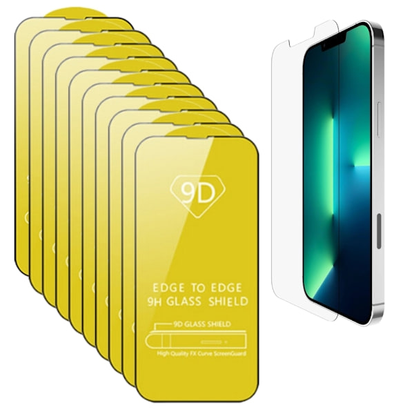 10-Pack Premium Skærmbeskyttelse i Hærdet Glas til iPhone iPhone 12 Pro Max