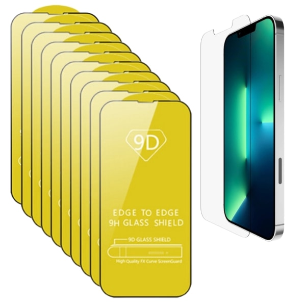 10-Pack Premium skjermbeskytter i herdet glass for iPhone iPhone 12 Pro Max