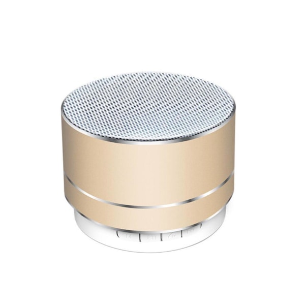 Retro trådløs Bluetooth højttaler Gold one size