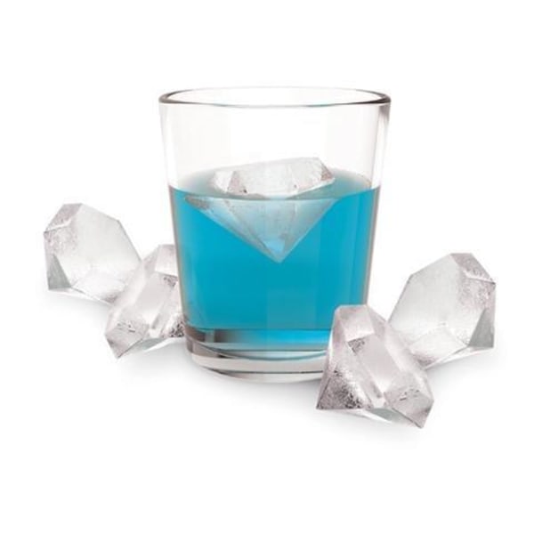 Ball Or Diamond Shape Ice Cube Tray Black one size
