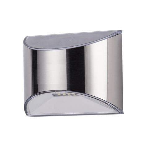 Soldriven utomhusvägglampor Silver one size