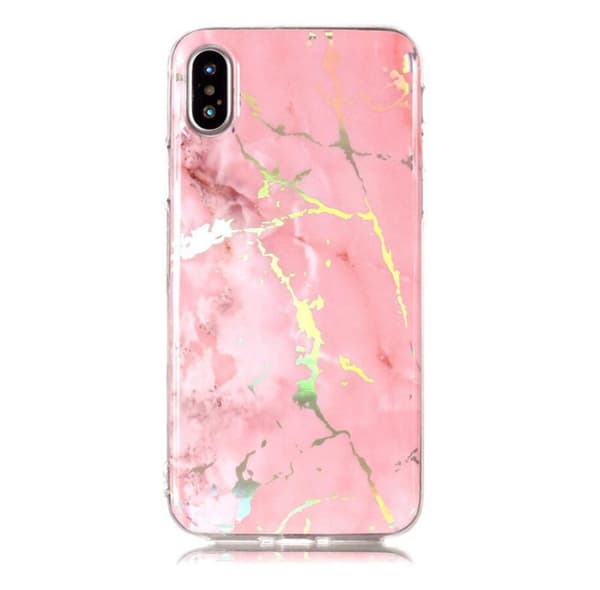 Laser marmorikuori iPhone XR:lle Black