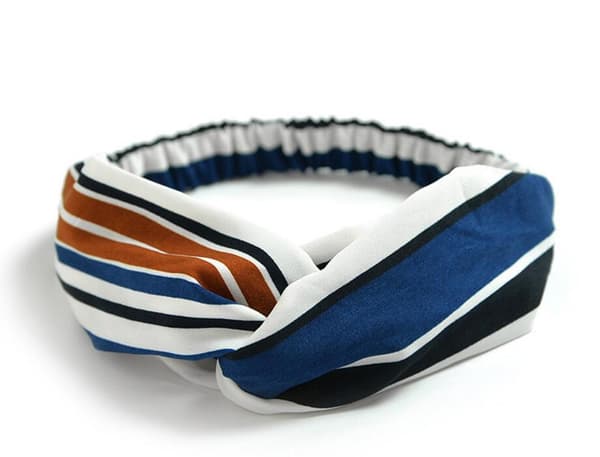 3 x Elastisk Hårbånd med Twist Knute - Stilig og Komfortabelt one size